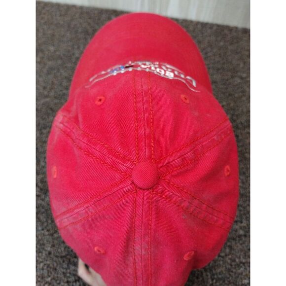 Tow Caps Ohio State 2014 Big Champions Hat Cap Red Strapback - Picture 5 of 8